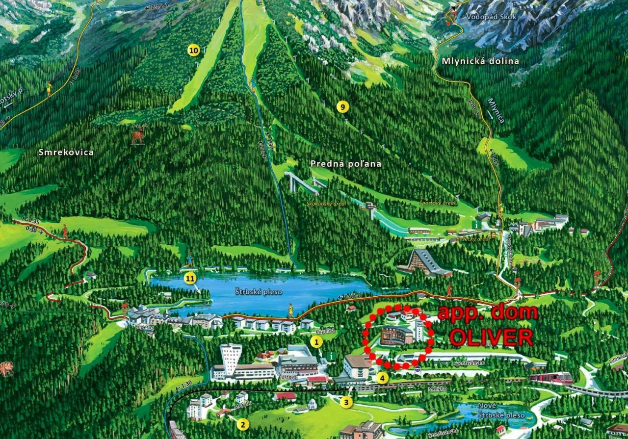 Strbske Pleso Rezidencia Oliver - Apartman 16A Экстерьер фото